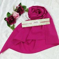 Jilbab / Pasmina / pashmina Ceruti Diamond Deluxe (dark magenta)