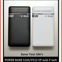 Jual POWER BANK 5200 mAh/V523-VP V-GeN Murah