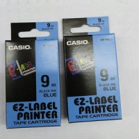 Jual EZ-Label Printer Casio 9mm Black Ink Blue Murah