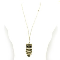 Kalung Owl Bronze