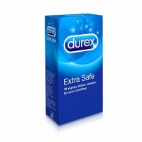 Jual kondom durex extra safe isi 12 buah kontrasepsi sehat KB pria wanita Murah