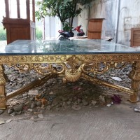 Jual Gonl Table Carving Laxus With Green Marble Top Kab Jepara Furnitur Indonesia Id Tokopedia