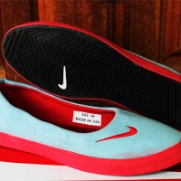 sepatu slop wanita nike slip ( casual, kets, santai )