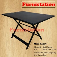 Jual Meja Lipat Kayu / Meja Makan Lipat Kayu Murah