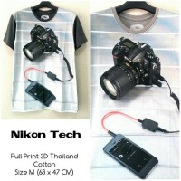 Kaos kamera Nikon Tech