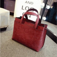 TAS JINJING MERAH IMPOR JALAN KANTOR FORMAL WANITA MODIS ELEGAN MURAH