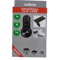 Jual Universal Clip Lens 3 in 1 (Macro, Wide, Fish Eye) Murah
