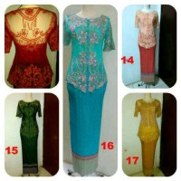 stelan kebaya sabrina+rok songket