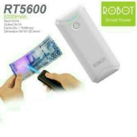 Powerbank Plus Deteksi Uang Palsu 5600 mAh White