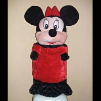 Sarung Cover Tutup Dispenser Galon Air Boneka Minnie Mickey