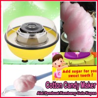 Jual Cotton Candy Maker Mesin alat Pembuat manisan Kembang Gula Kapas Murah