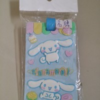 Jual Cinnamoroll Luggage name tag koper nama biru sanrio lucu bagus putih o Murah