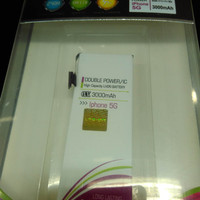 Jual BATERAI/BATTERY DOUBLE POWER LOGON IPHONE 5G Murah