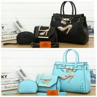 Tas Hermes Heel 3in1 785 Kualitas semi premium