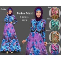 GAMIS MAXI DRESS MUSLIM MURAH : BW1628 FERICA 9-0518
