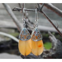 Anting perak batu akik Kode Produk: 40450