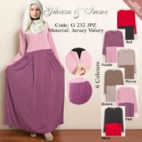 G232JPZ/G 232 JPZ IRENE HIJAB MAXI GAMIS DRESS FASHION WANITA MUSLIMAH