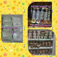 Jual Paket Usaha Bubuk Es Krim Murah