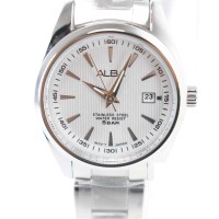 Jam tangan wanita asli merk alba silver murah bagus terbaru AH7A27X1