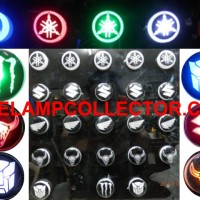 Jual EMBLEM LED NYALA YAMAHA, HONDA, SUZUKI, TRANSFORMER, DLL Murah