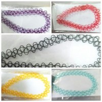 Jual Kalung Choker Tattoo Warna Murah