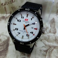 Jam tangan swiss army 2200 canvas strap original