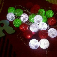 Jual cotton ball light(lampu putih) Murah