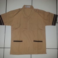Jual No.14 Kemeja / Baju Seragam Sekolah SD Pramuka Siaga Famatex Murah