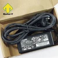 Jual CHARGER LAPTOP TOSHIBA 19 VOLT 3.42 AMPERE + KABEL Murah