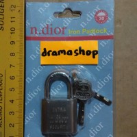 Gembok Baja 30mm Pendek, Gembok Pintu, Gembok Motor, Gembok Koper