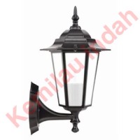 LAMPU DINDING BOHLAM LED MINIMALIS OUTDOOR E27 ST5 PILAR HIAS ANTIK