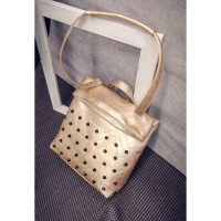 tas ransel wanita charles & keith oriflame cewek impor gold kilau kece
