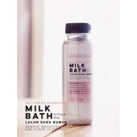 Jual Lulur susu bubuk Activated Charcoal untuk tubuh dan wajah 160 gr Murah