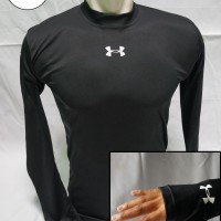 Jual Baselayer Underarmour Manset Lengan Panjang UA Jersey , Fitness Murah