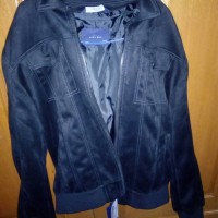 Jaket / blazer pria merk Zara original suede (kulit halus)