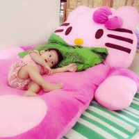 Jual matras boneka hello kitty dan lain , kasur boneka besar tidur anak Murah