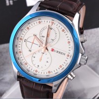 Jual am tangan Curren Castellani ZT-8138 Original 3 aksesori chrono Murah