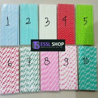 Jual Paper Straw Polkadot Murah by Esslshop Murah