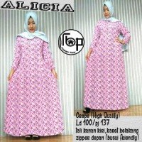 GROSIR MURAH DRESS ALICIA DRESS CREPE