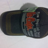 topi lee cooper biru doungker