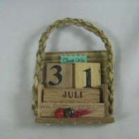 souvenir pernikahan kalender ABADI unik murah meriah