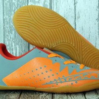 Sepatu Futsal Nike Elastico Finale III Orange Silver Anak(Puma,Adidas)