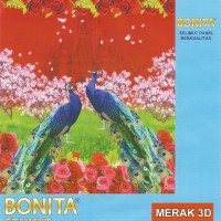 Jual Selimut Bonita Merak 3D Murah