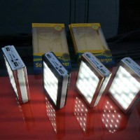 Jual POWERBANK SOLAR CELL WITH 20 LAMPU LED/SOLAR CELL/XIAOMI/SAMSUNG/APPLE Murah