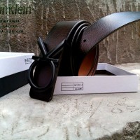 Ikat pinggang Kulit Asli Import Calvin Klein CK 03,Sabuk Kulit Formal