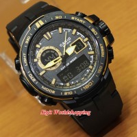 Jam Tangan G-Shock Prw-6000 Black Gold New Kw Super || Tokopedia