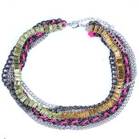 C15310 kalung pendek korea chain design FOREVER 21