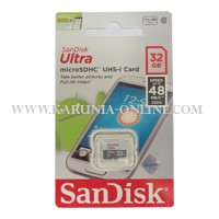Jual SANDISK ULTRA MICROSDHC 32GB CLASS 10 UP TO 48MB/S Murah