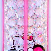 Jual RAK JILBAB GANTUNG RING/ HANGING JILBAB ORGANIZER RING HELLOKITTY PINK Murah