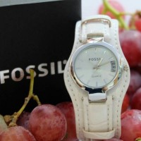 Jual Jam Tangan Wanita / Cewek / Cewe Fossil Combo Kulit Murah